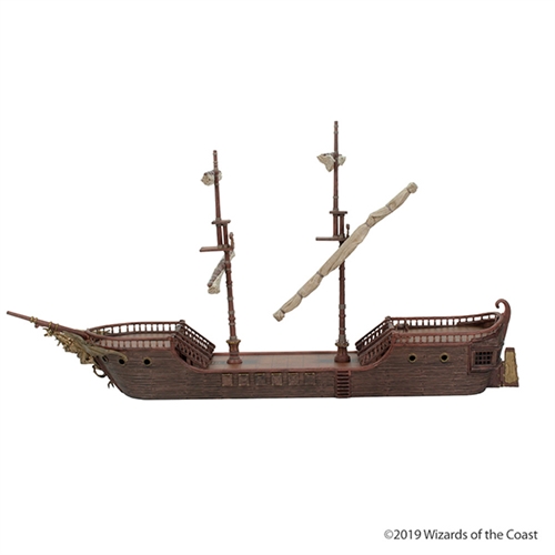 DnD - The Falling Star Sailing Ship - Icons of the Realms DnD Terrain